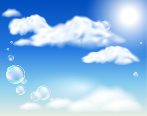 Clouds  and  bubbles