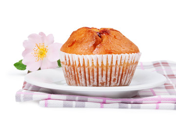 Strawberry muffin