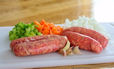 Italian sausage for dinner