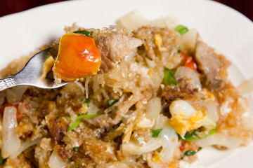 Stir-fried vermicelli