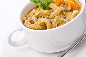 Traditional  tripe soup