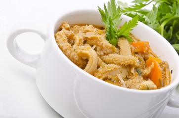 Traditional  tripe soup