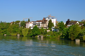 Fototapeta na wymiar Ren, Rheinfelden