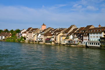 Fototapeta na wymiar Strona szwajcarska Rheinfelden