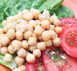 Kichererbsensalat