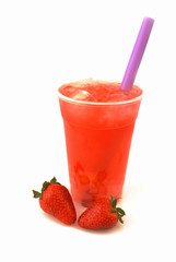 Erdbeer Boba Drink