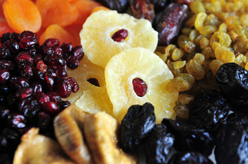 Selection of Dried Fruits