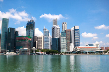 Fototapeta na wymiar Skyscraper Singapore