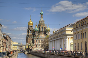 Fototapeta premium Church of the Savior on Spilled Blood, St.Petersburg, Russia