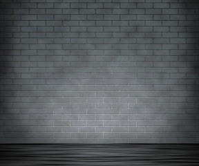 Gray Brick Wall Background