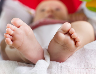 newborn baby foot