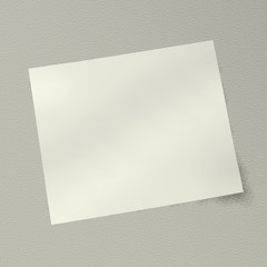 a blank note on isolate  background