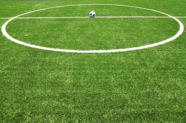 Obraz premium soccer field grass