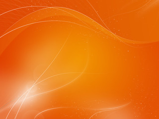 Background Vivezium Orange, theme of space