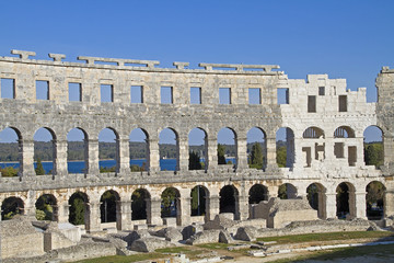 Obraz premium Amphitheater in Pula
