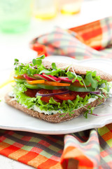 Vegetable Sandwich