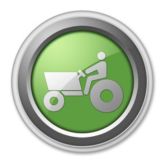 Green 3D Style Button 