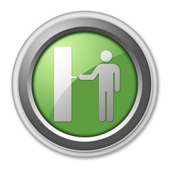 Green 3D Style Button 