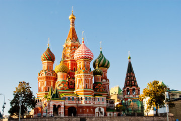 Fototapeta na wymiar St Wasyla Błogosławionego, Red Square, Moscow