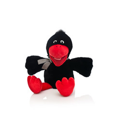 kuscheltier rabe
