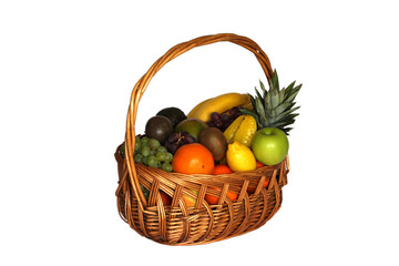fruit in the basket