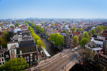 Amsterdam panorama, Holland, Netherlands