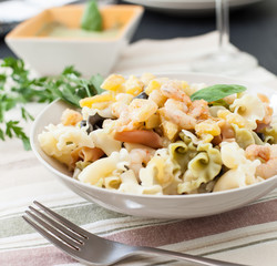 Pasta and pesto