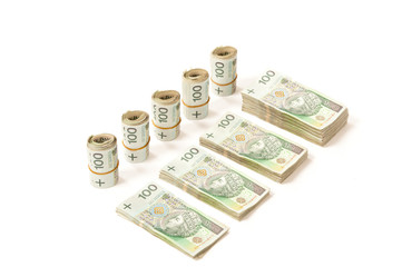 Paper money from poland to use in business