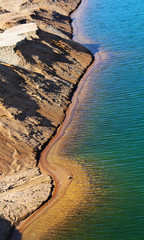 Sand pit for production inwash sandy material