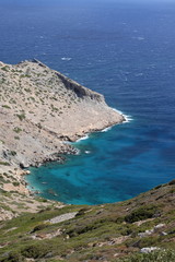 creta elounda paradiso marino scogliera