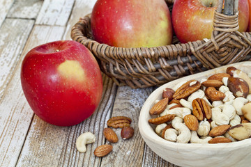 apples and nuts