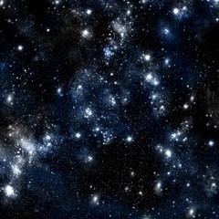 Orion in deep space illustration