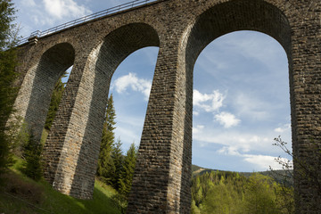 Chmarossky railway viaduct, Slovakia