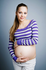 pregnant woman VI - obrazy, fototapety, plakaty