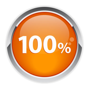 bouton internet 100% icon.