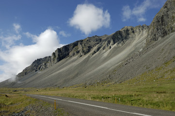 Iceland landscape.