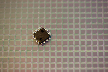 silicon ICs wafer