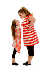 Sibling Rivalry between two Stubborn Sisters