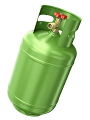 Green gas container