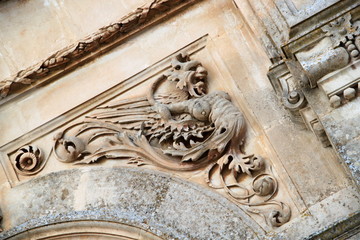 Decorazioni tardo barocco