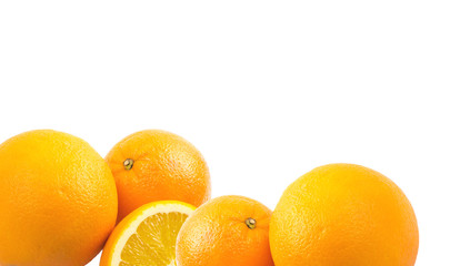 Two and half oranges