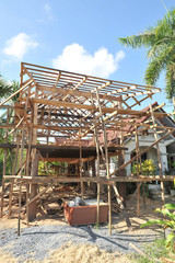 New home under construction