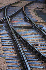 Fototapeta premium railway track