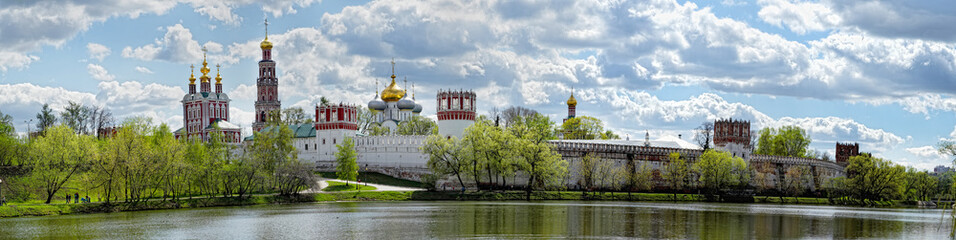 Novodevichy Convent in Moscow , Russia.