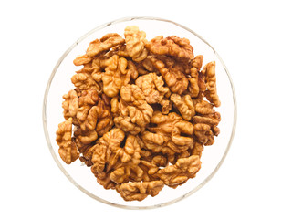 Walnuts in bowl.