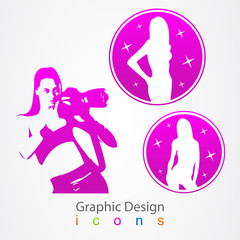graphic design photographer and model.