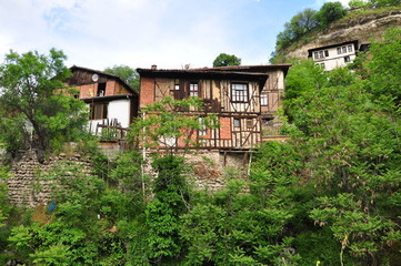 Fototapeta na wymiar houses in anatolia, Turkey
