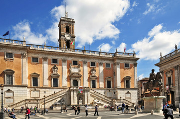 Roma, Piazza del Campidoglio - Statua Marco Aurelio