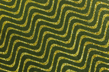 Wave pattern with glitter for background