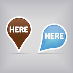 map sign